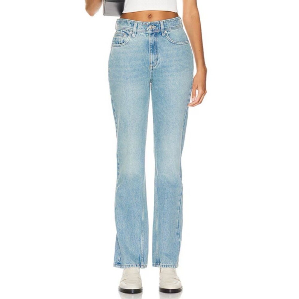 Free People Xena Slim Straight Jeans - Union Blue
Size 26 new